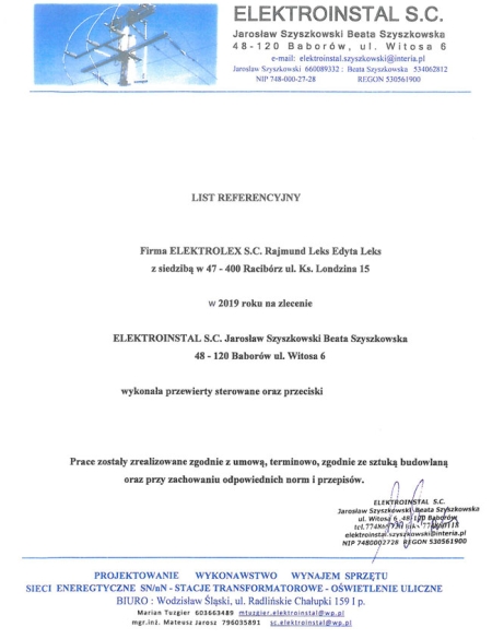 Elektroinstal wykonanie przewiertów sterowanych oraz przecisków